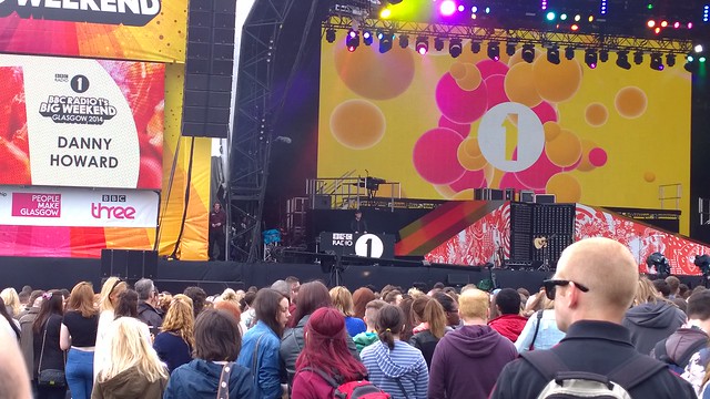 Danny Howard at BBC Radio 1s Big Weekend, Glasgow Green