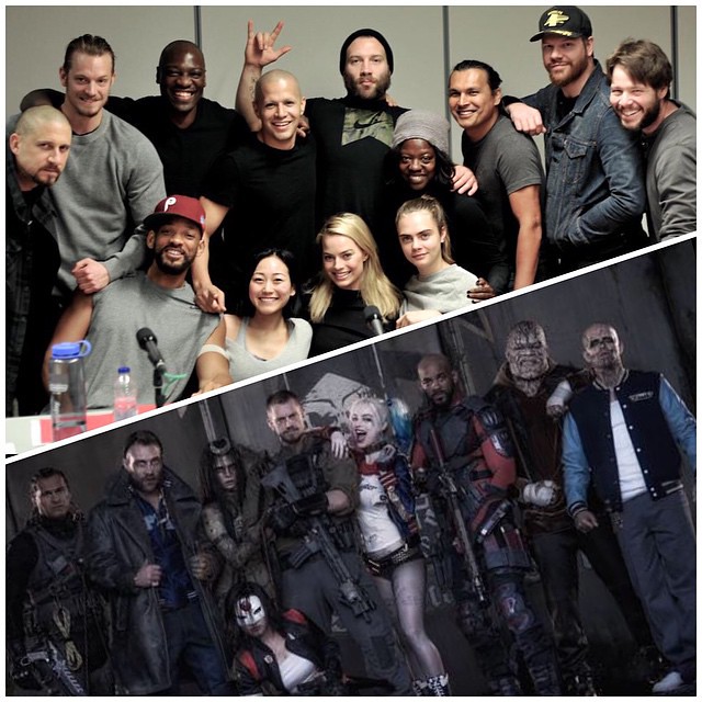 Suicide squad has assembled, I have to say I am looking forward to this. #SuicideSquad #GearUp #BeforeAndAfter #DavidAyer We saw David Ayer tweet out Jared Lettos Joker and now we get the Suicide Squad in gear. What do yall think? Let me know in the