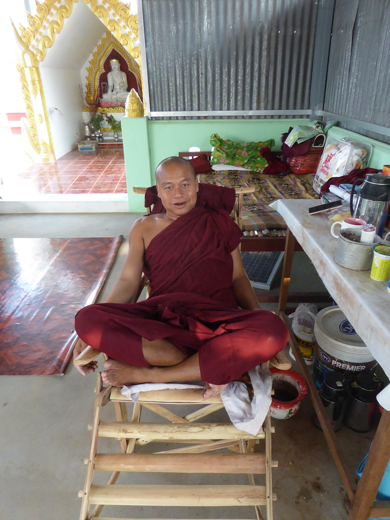 A happy Monk