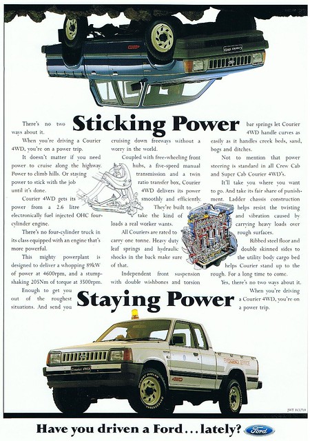 ford advert courier