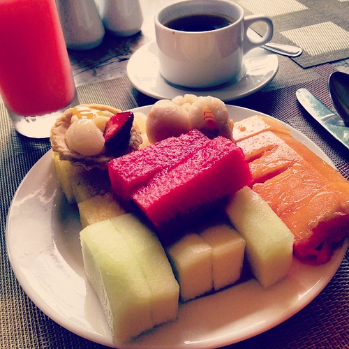       #Travel #Surabaya #Indonesia #Fruits #Dessert #Morning #Coffee ©  Jude Lee