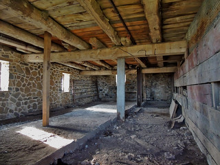 Inside McLean Barn