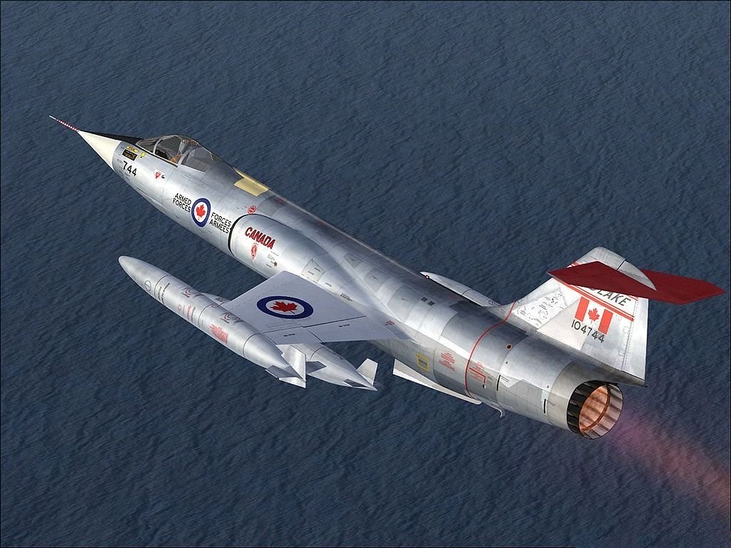 : Canadair CF-104 Starfighter    (104744)