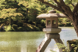 Kotoji-tōrō Lantern, Kenrokuen Garden - Kanazawa (Japan)