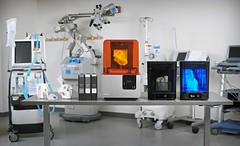 Healthcare Additive Manufacturing Lab Comprised of a Formlabs Form 2 SLA 3D Printer and Form Wash+Cure