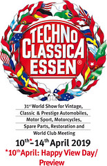We invite you to visit us during Techno Classica in Essen.