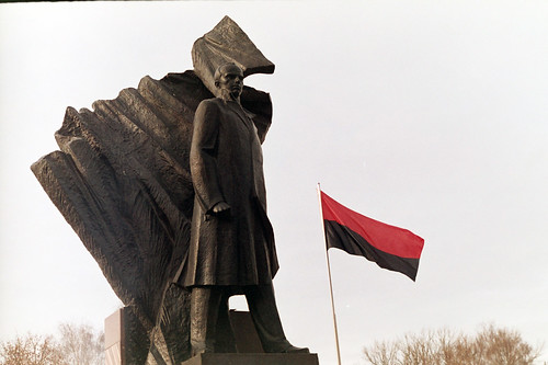 bandera monument, ternopil ©  Mykyta Nikiforov