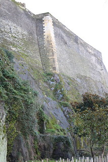 Castle walls at Angers