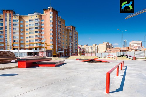 2018 - Skatepark in Cheboksary |  ©  FK-ramps
