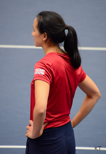 Anne Keothavong - Fed Cup – Great Britain v Hungary
