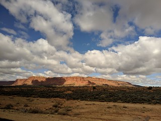 Driving past Grand Staircase-Escalante National Monument