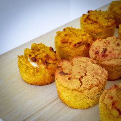 2019.02.08 Low Carbohydrate, Healthy Fat Pumpkin Muffins with Cream Cheese Filling, Washington, DC USA 09737
