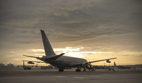 A Boeing KC-46 visits Yokota ©  Robert Sullivan
