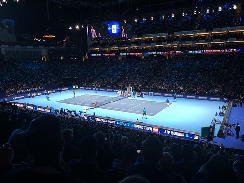Dominic Thiem - Roger Federer vs. Dominic Thiem at the ATP Tennis Finals