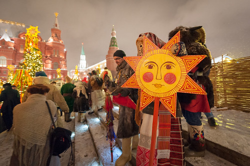 Holiday Carnival on Red Square ©  Evgeniy Isaev