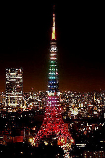 東京タワーのライトアップが楽しめるマンシ...