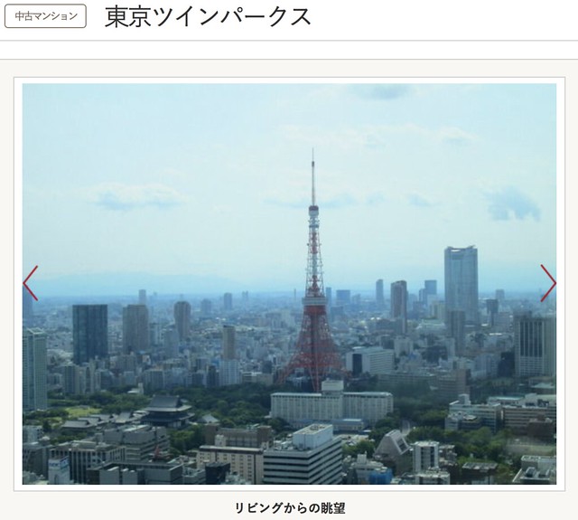 東京タワーもツインパークスから見る方が美...