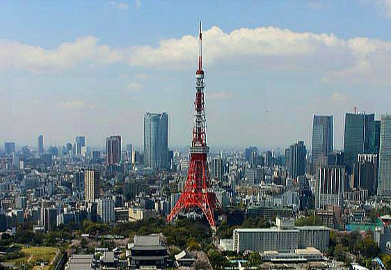 東京タワーが綺麗に見えるマンションですね...