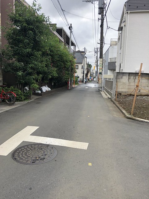 早稲田通りの方から現地を見て撮ったもので...
