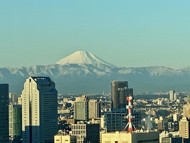 富士山もどうぞ。ピント甘いけど。