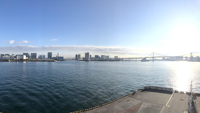 最後は東京湾です！とても開放的な眺めでし...