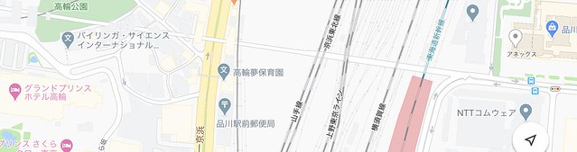 Googleマップに、都道環状４号線、外...