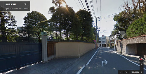 新宿の高台は歴史ある静かな住宅地あります...