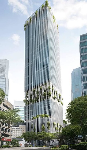 三菱地所がシンガポールに建てたビル高さ2...