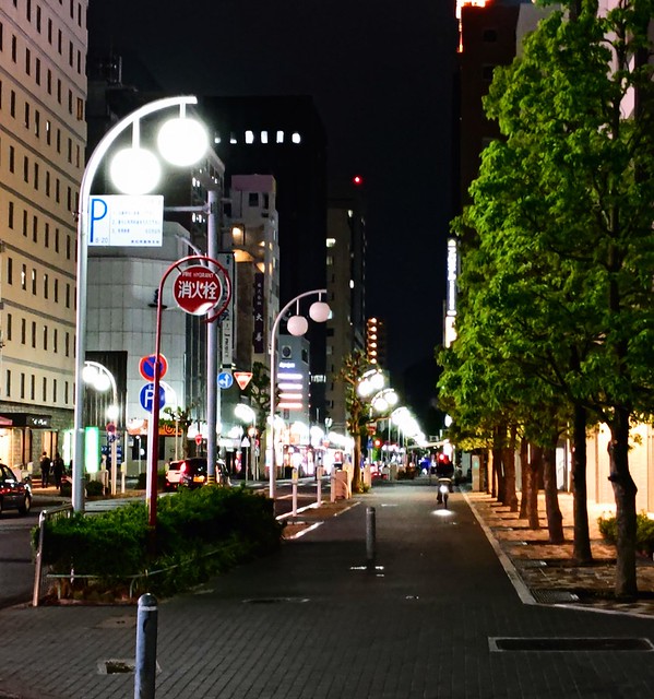名古屋市栄地区では通りごとに特徴あるライ...