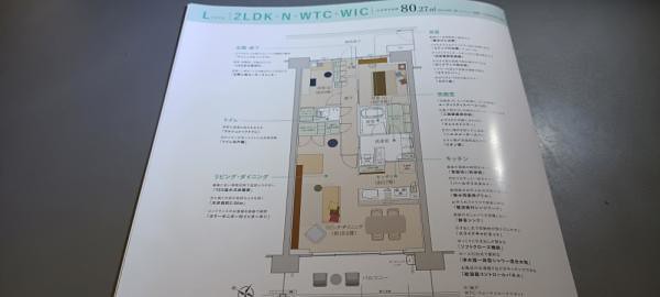 ◇Lタイプ　2LDK+N+WTC+WIC...