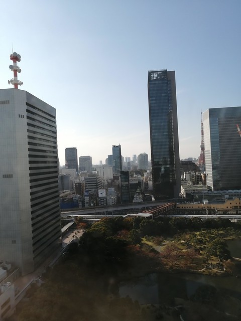 西角からは東京タワーも見えてました