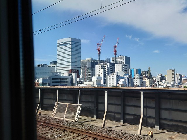 本日新幹線からの車窓です。