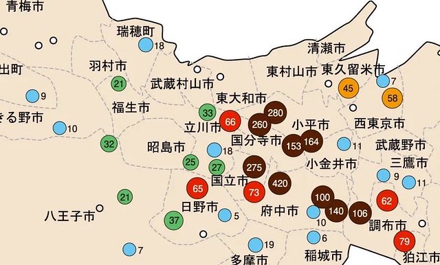 昭島市の水道は都内で唯一の100％地下水...
