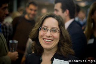 Face - smiling woman with glasses