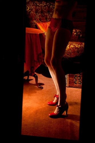#13 Preparing for a night out (mirror)