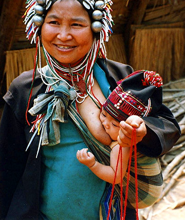 Akha tribe (Northern Thailand), Photographer Unknown