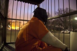 Witness Against Torture: 96-Hour Cage Vigil Sunrise
