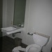Handicap accessible guest room bathroom