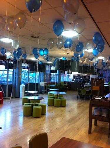 Helium Balloons Ballonnenplafond Erasmus Universiteit Kralingen Rotterdam