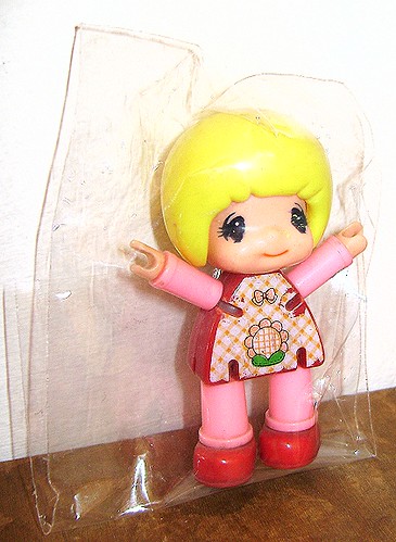 Pupatic 80s Takara Japan 2 mini bambole vestitini koeda-chan BABY CANDY 