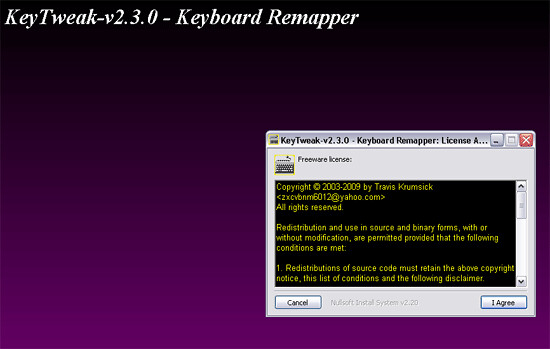 Install Key Tweak - Keyboard Remapper