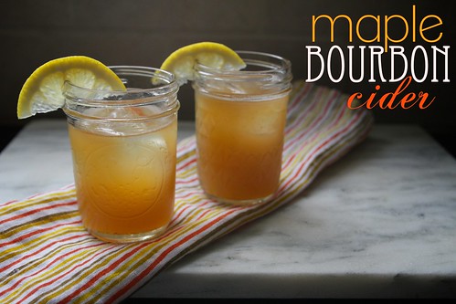 maple bourbon cider