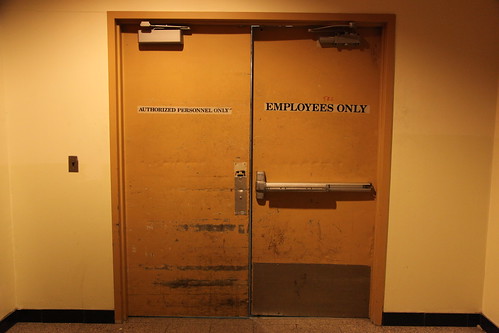 Authorized personnel only, employees only