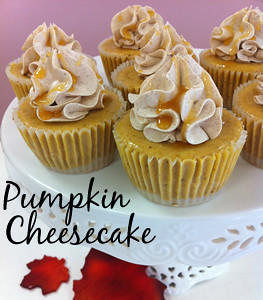 Pumpkin Cheesecake Cupcakes