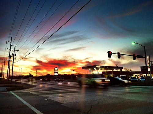 Sunrise OKC by Wesley Fryer, on Flickr