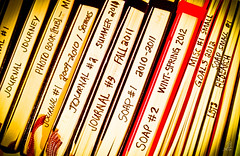 Project 365 [Day 029] Moleskine Library of Journals