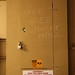 God bless Nanuet Mall graffiti on breaker box
