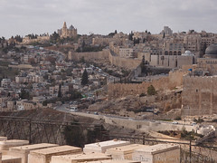 Mount of Olives, Jerusalem (Towards West)