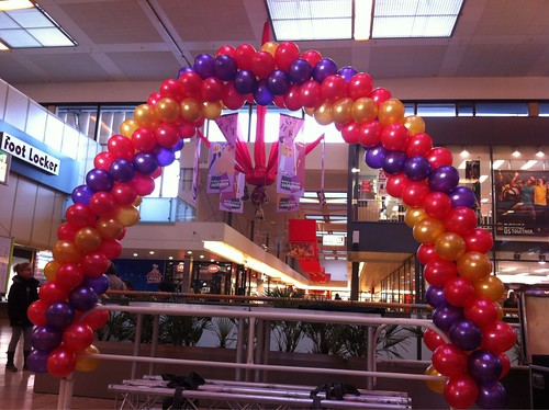 Balloon Arch 7m Sympathize Zuidplein Rotterdam