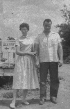 Mom and Dad during 1952 UFO flap